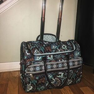 Java Blue Vera Bradley Travel Bag
